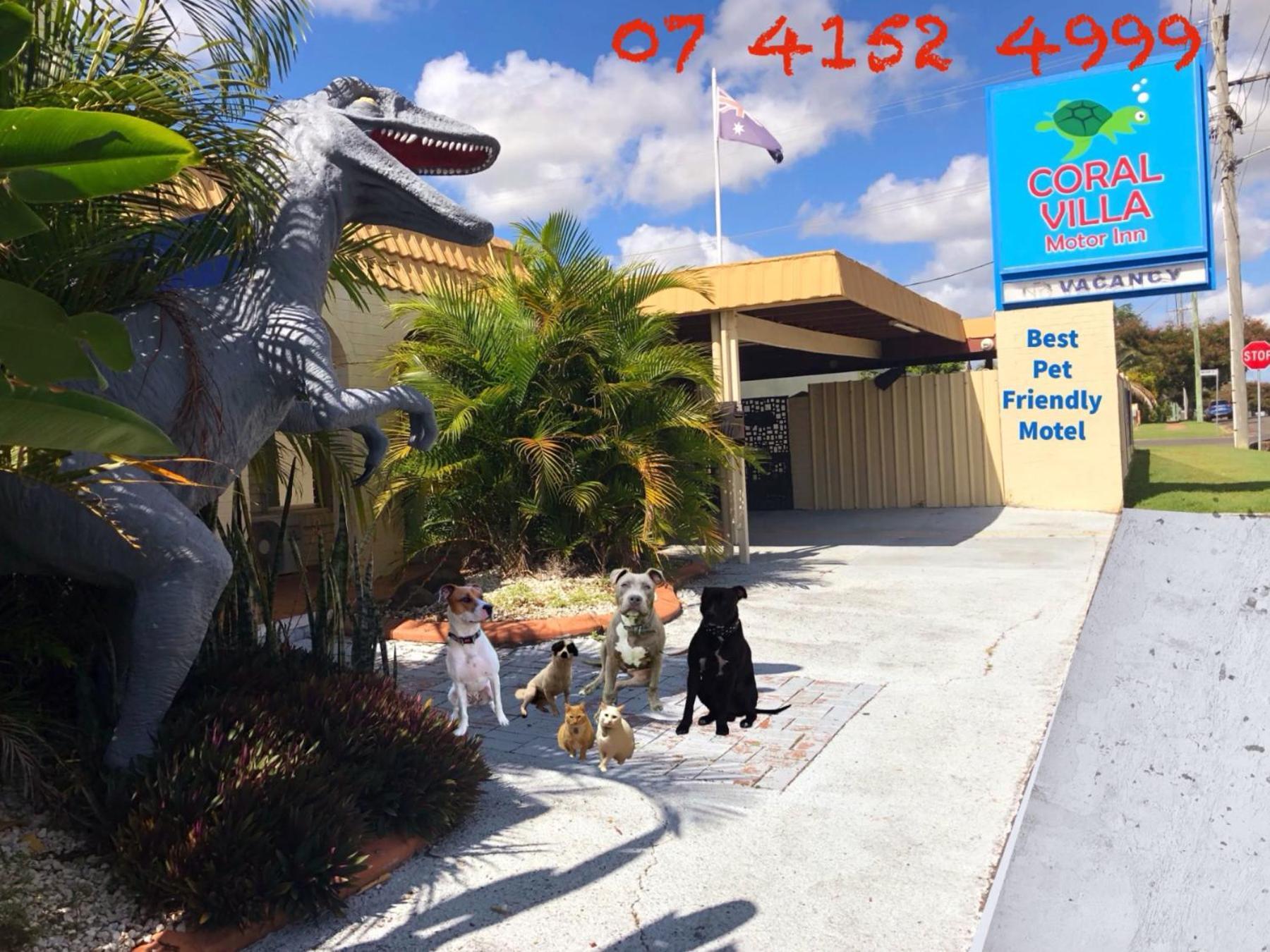 Bundaberg Coral Villa Motor Inn エクステリア 写真